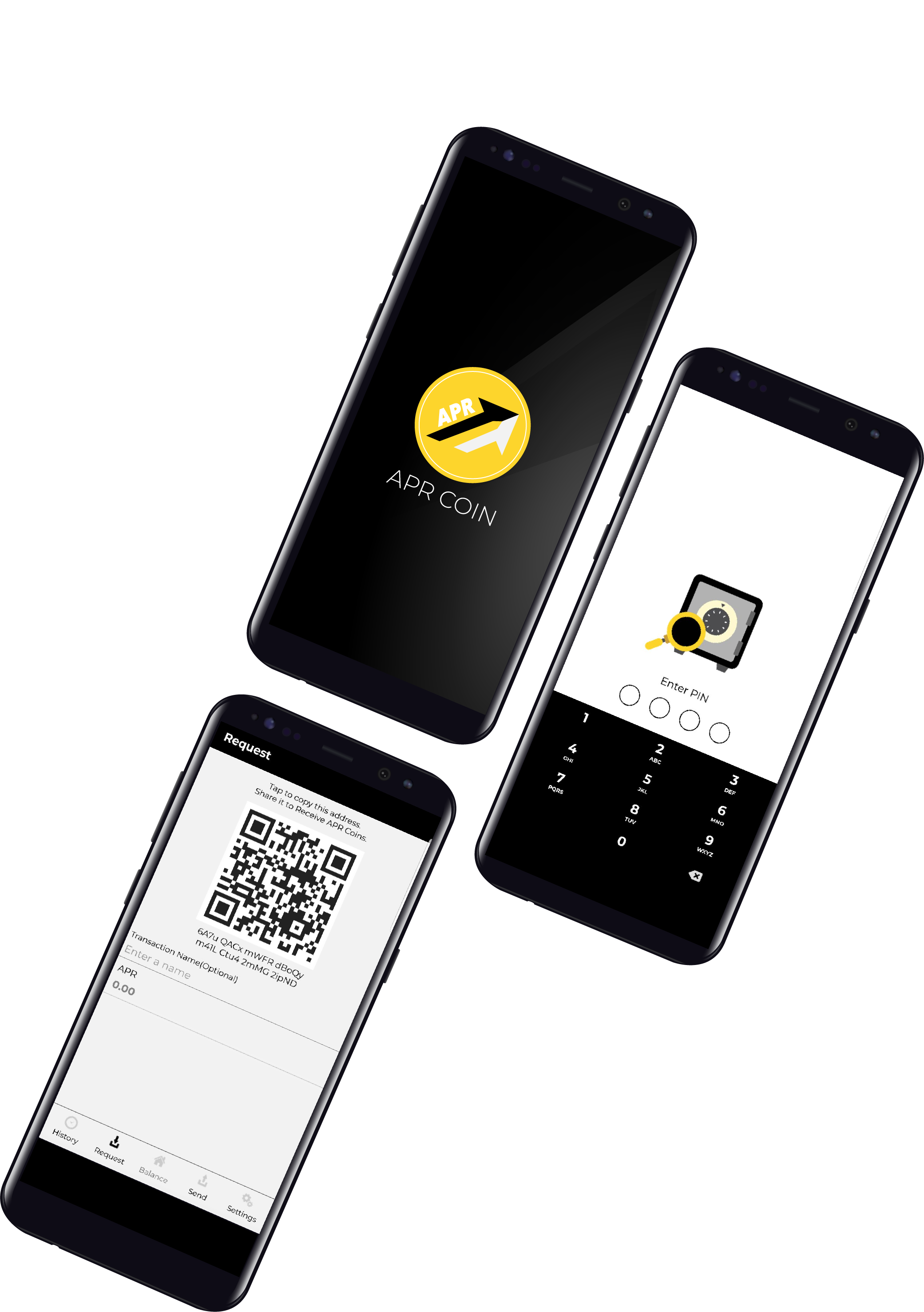 APR Mobile Wallet - Splash Page